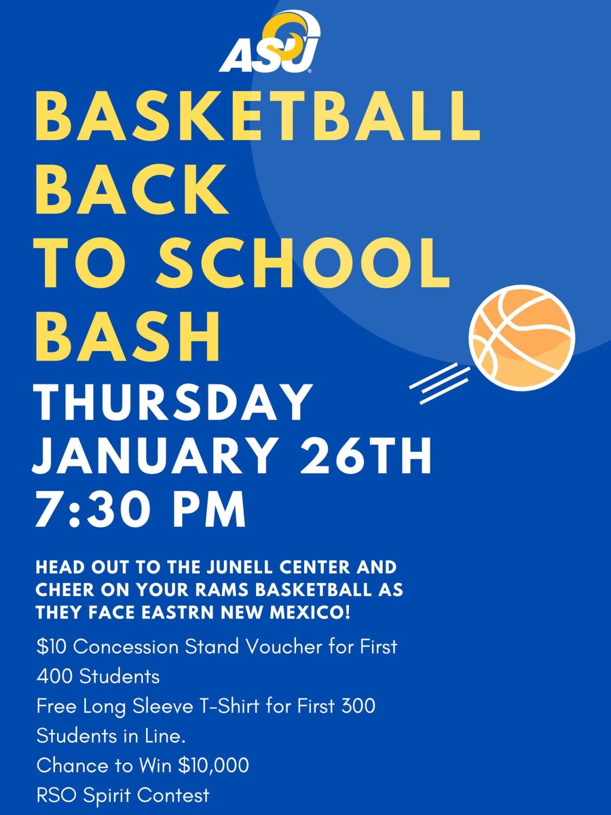 Back to School Bash Flyer